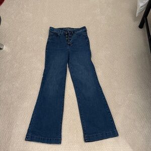 Maurices Dark Blue Flare Jeans
